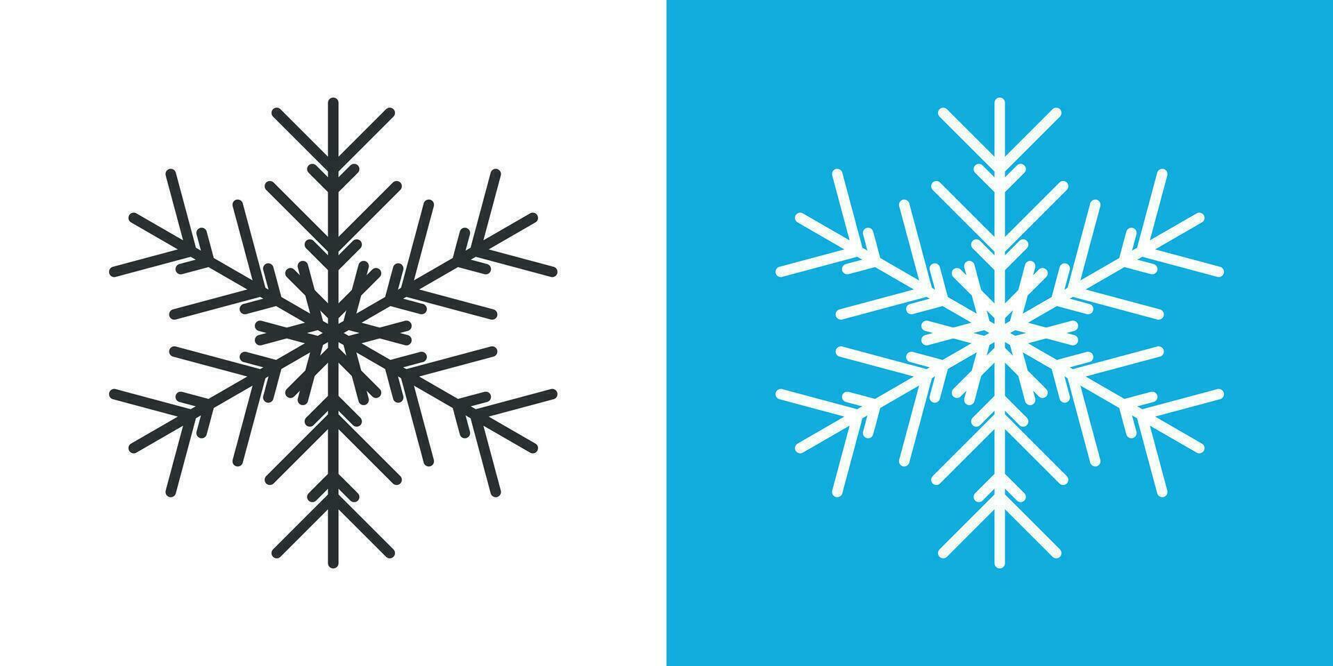 copo de nieve icono en plano estilo. nieve escama invierno vector ilustración en aislado antecedentes. Navidad nevada ornamento negocio concepto.