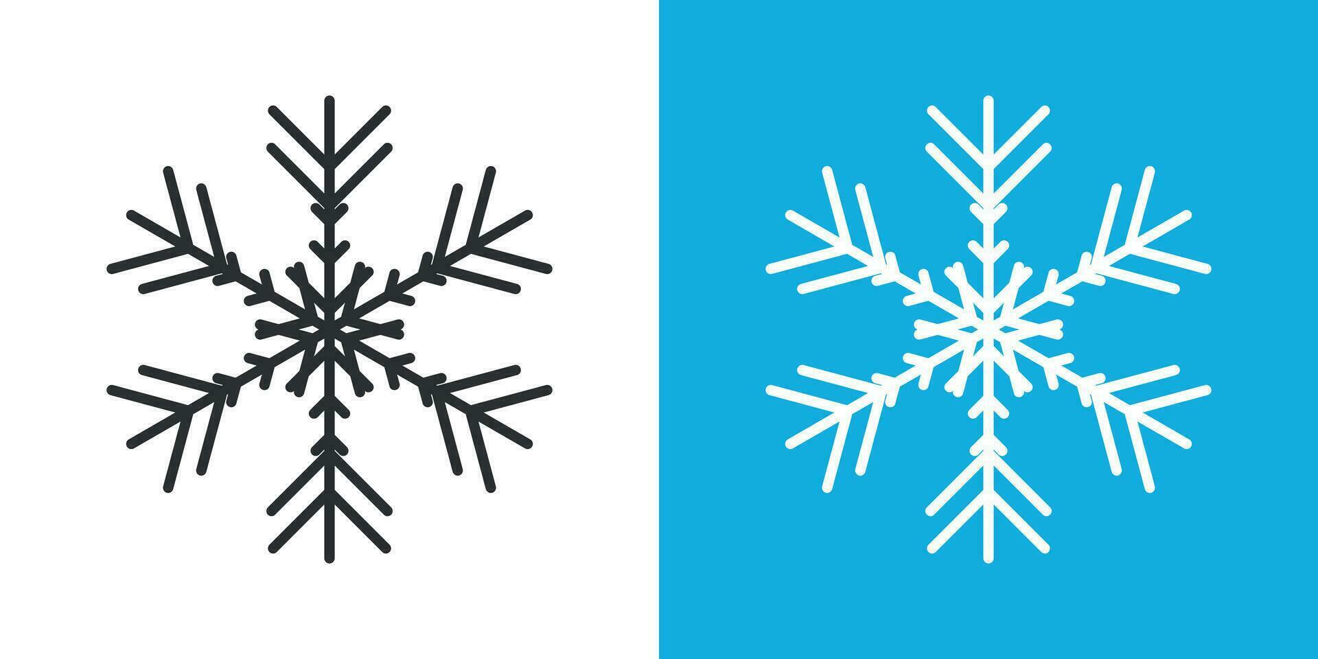 copo de nieve icono en plano estilo. nieve escama invierno vector ilustración en aislado antecedentes. Navidad nevada ornamento negocio concepto.