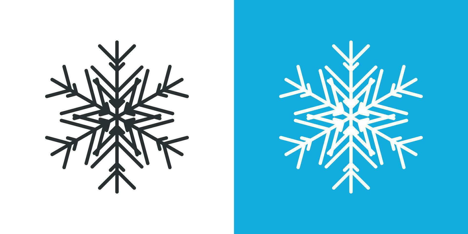 copo de nieve icono en plano estilo. nieve escama invierno vector ilustración en aislado antecedentes. Navidad nevada ornamento negocio concepto.