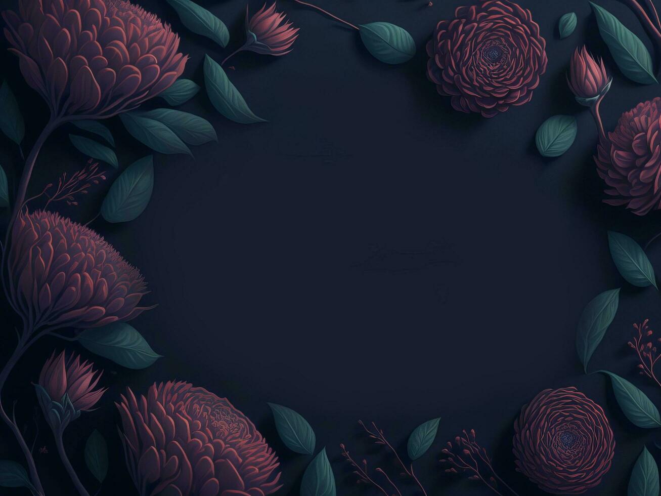 Elegant Floral Background Enhance Your Designs with Beautiful and Versatile Floral Patterns, Generative AI photo