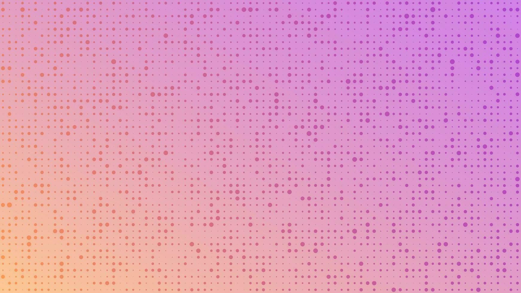 Abstract geometric gradient circles background. Violet dot background with empty space. Vector illustration.