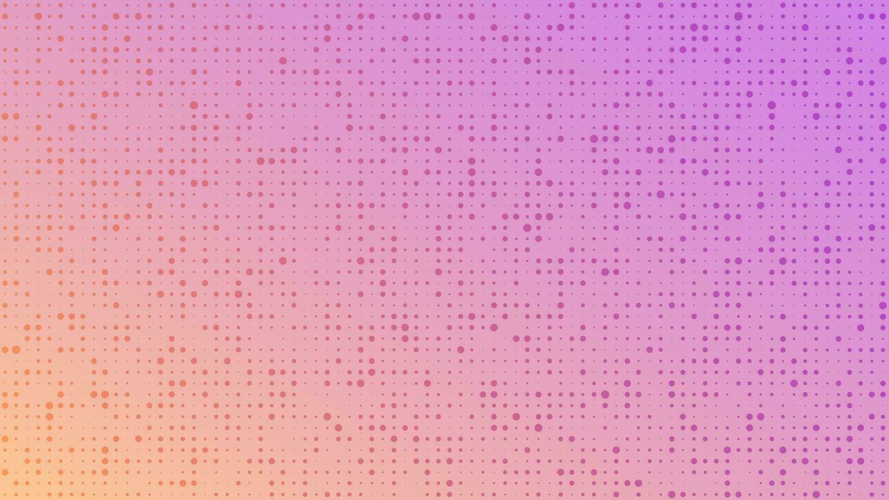 Abstract geometric gradient circles background. Violet dot background with empty space. Vector illustration.