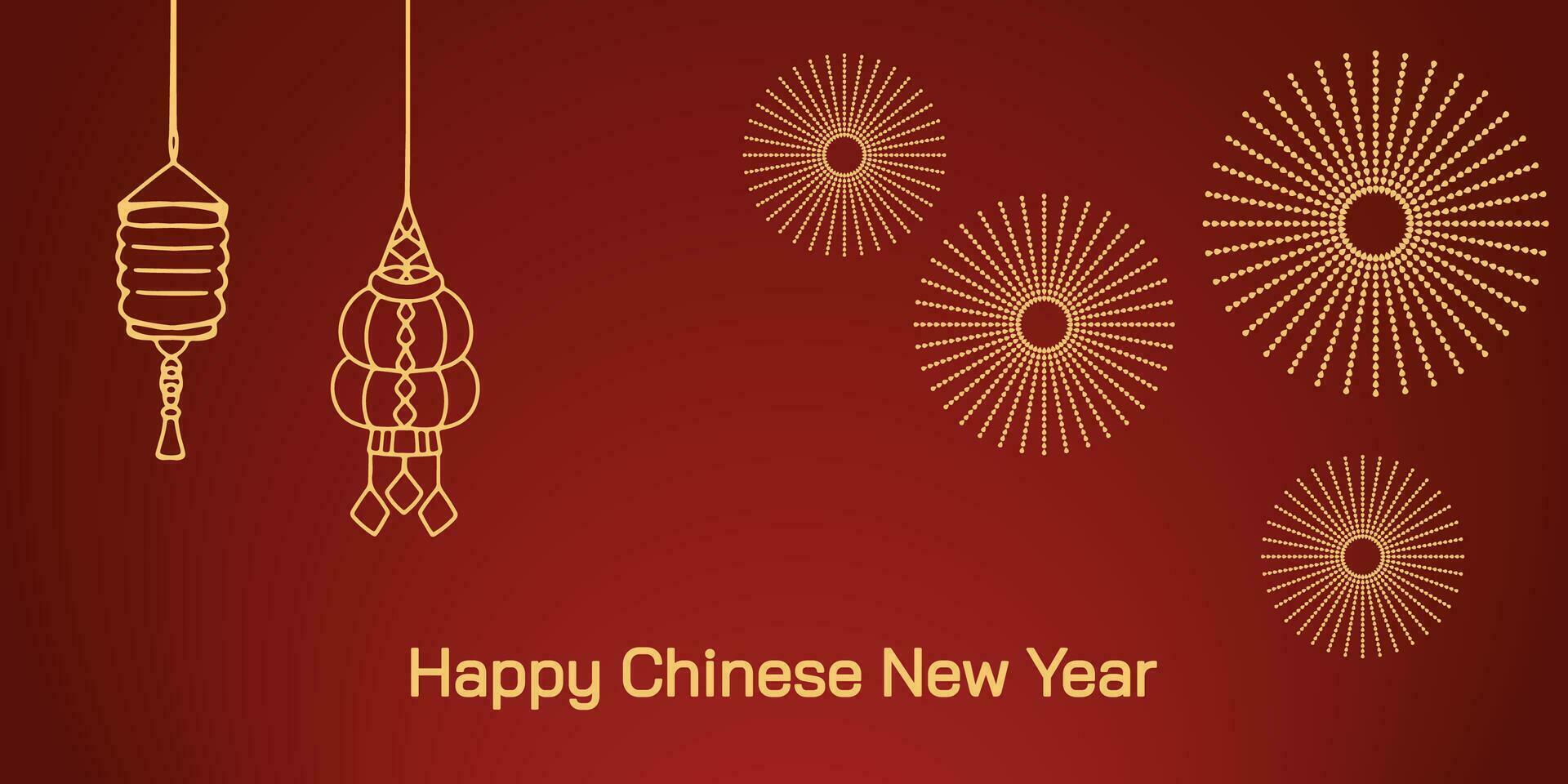 Chinese New Year 2024, the year of the Dragon, vector