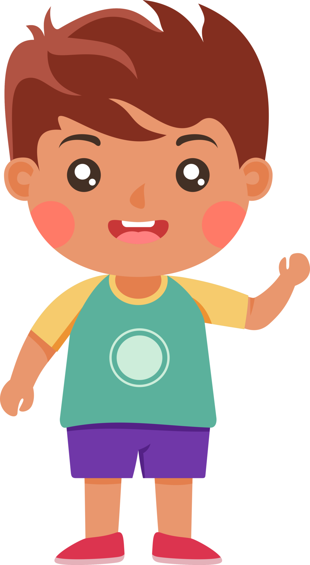 Cute Funny Boy Cartoon Standing And Smiling 26134217 PNG cute-funny-boy-cartoon-standing-and-smiling-26134217-png