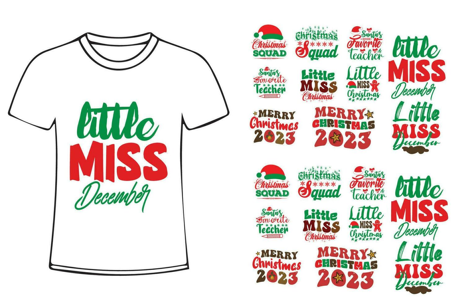 Christmas quote new t shirt design for t-shirt, cards, frame artwork, bags, mugs, stickers, tumblers, phone cases, print etc. vector