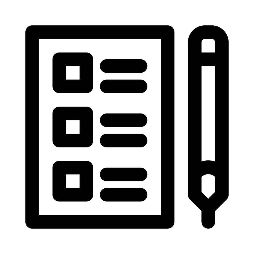 list icon for your website, mobile, presentation, and logo design. vector