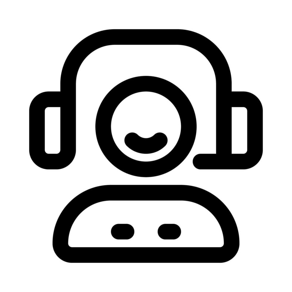 customer service icon for your website, mobile, presentation, and logo design. vector