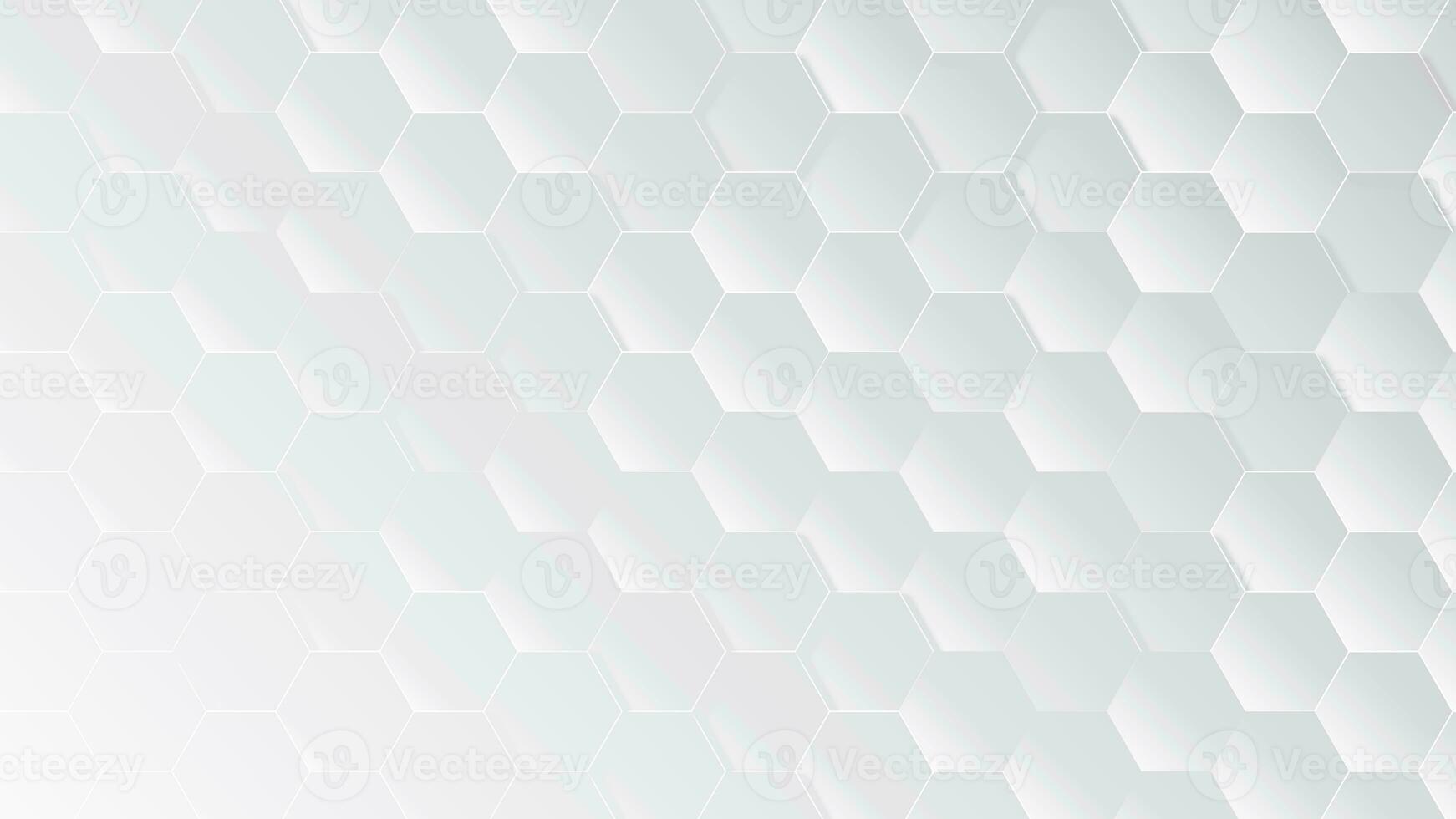 Seamless pattern of the hexagonal photo