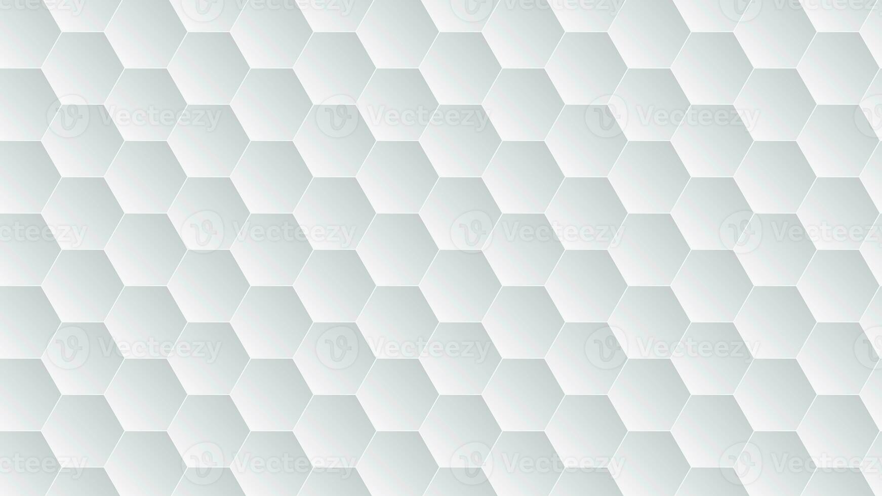 Seamless pattern of the hexagonal photo