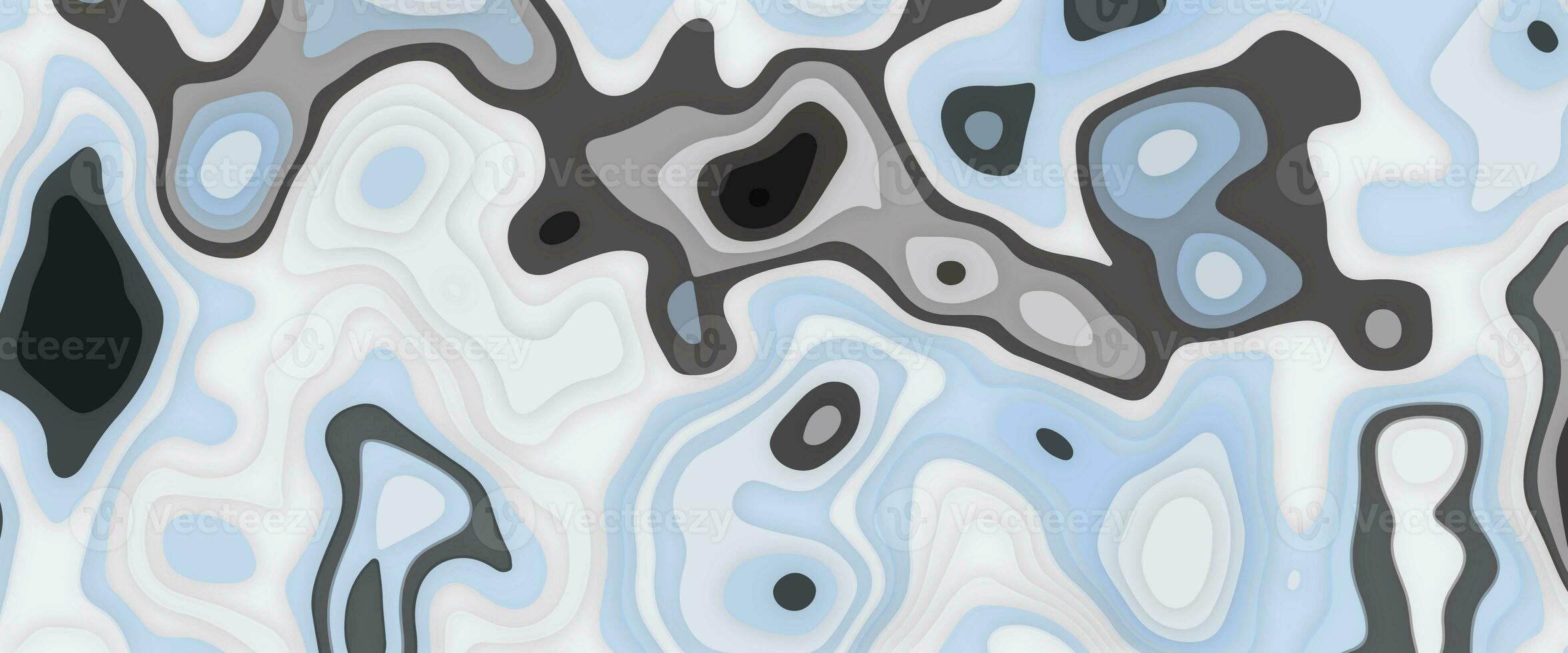 Papercut topography background. Abstract origami paper cut relief map. Illustration design layout for business presentations, flyers, posters and invitations. photo