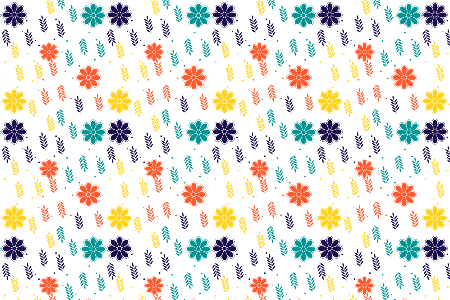 abstract floral  pattern, botanical pattern png