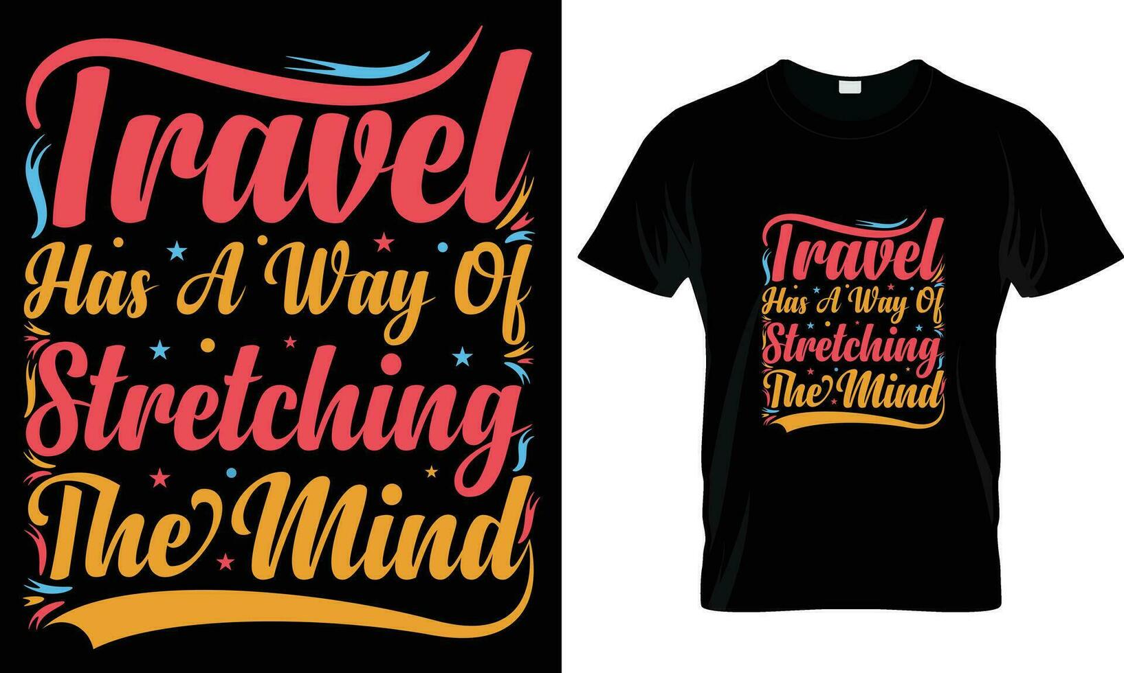 Travel t shirt design vector. vector