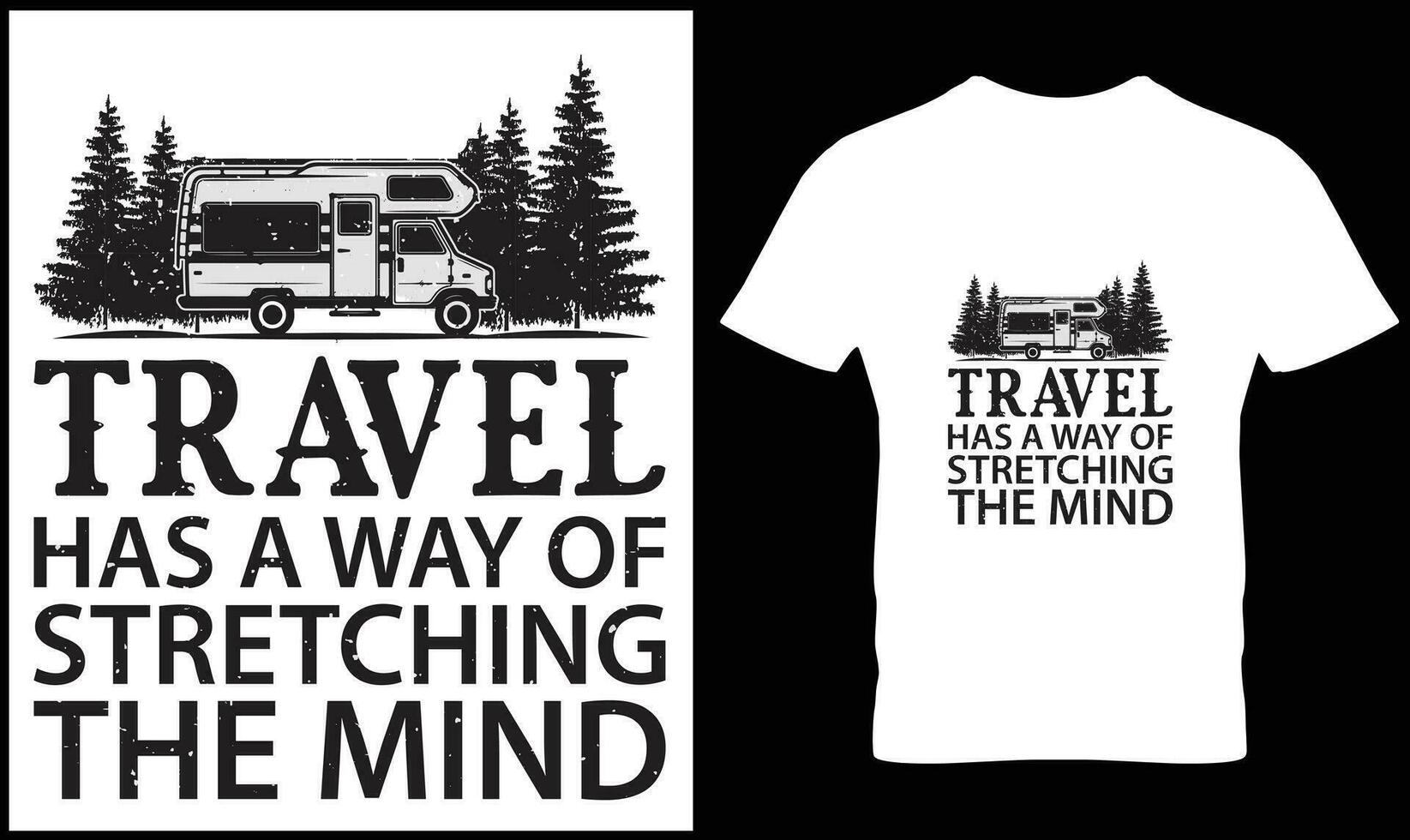 Travel t shirt design vector. vector