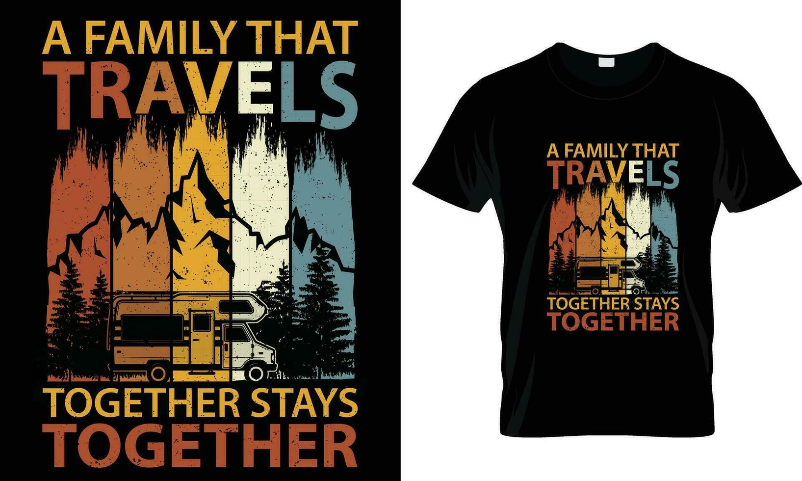 Travel t shirt design vector. vector