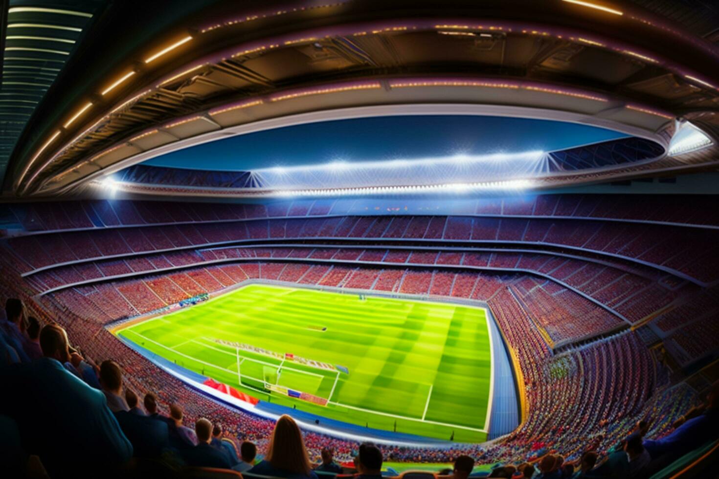 football stadium background photo