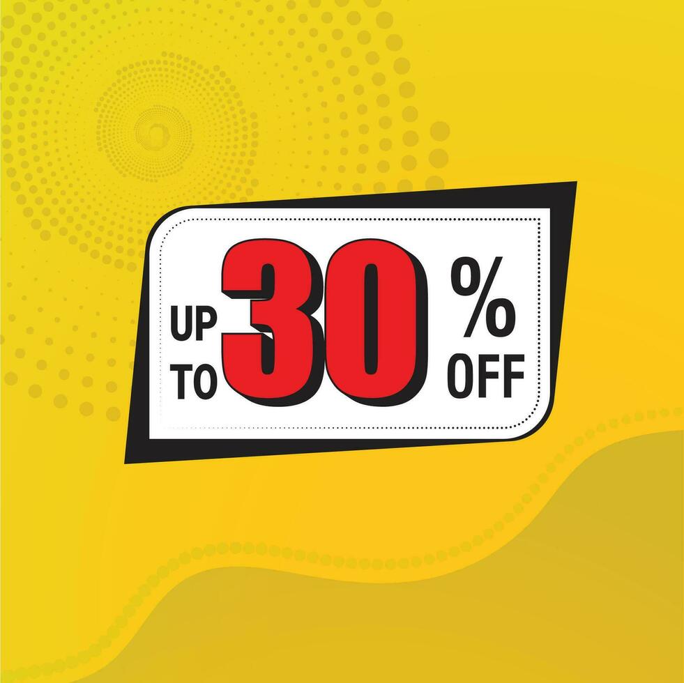 discount template for Price cut vector