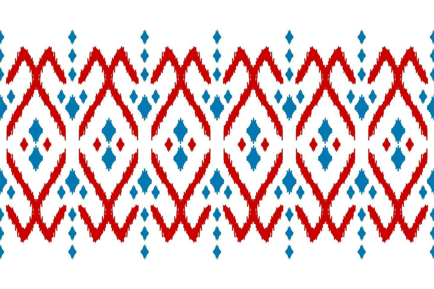 Abstract ethnic pattern art. Ikat seamless pattern traditional. American, Mexican style. vector