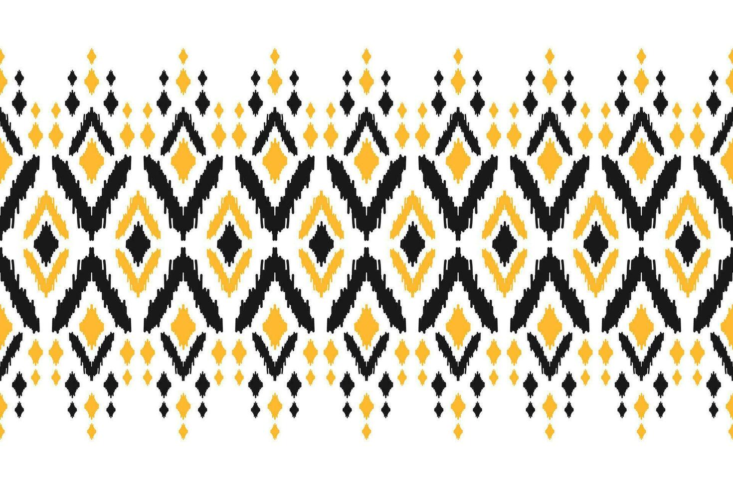 Carpet ethnic tribal pattern art. Ethnic ikat seamless pattern. American, Mexican style. vector