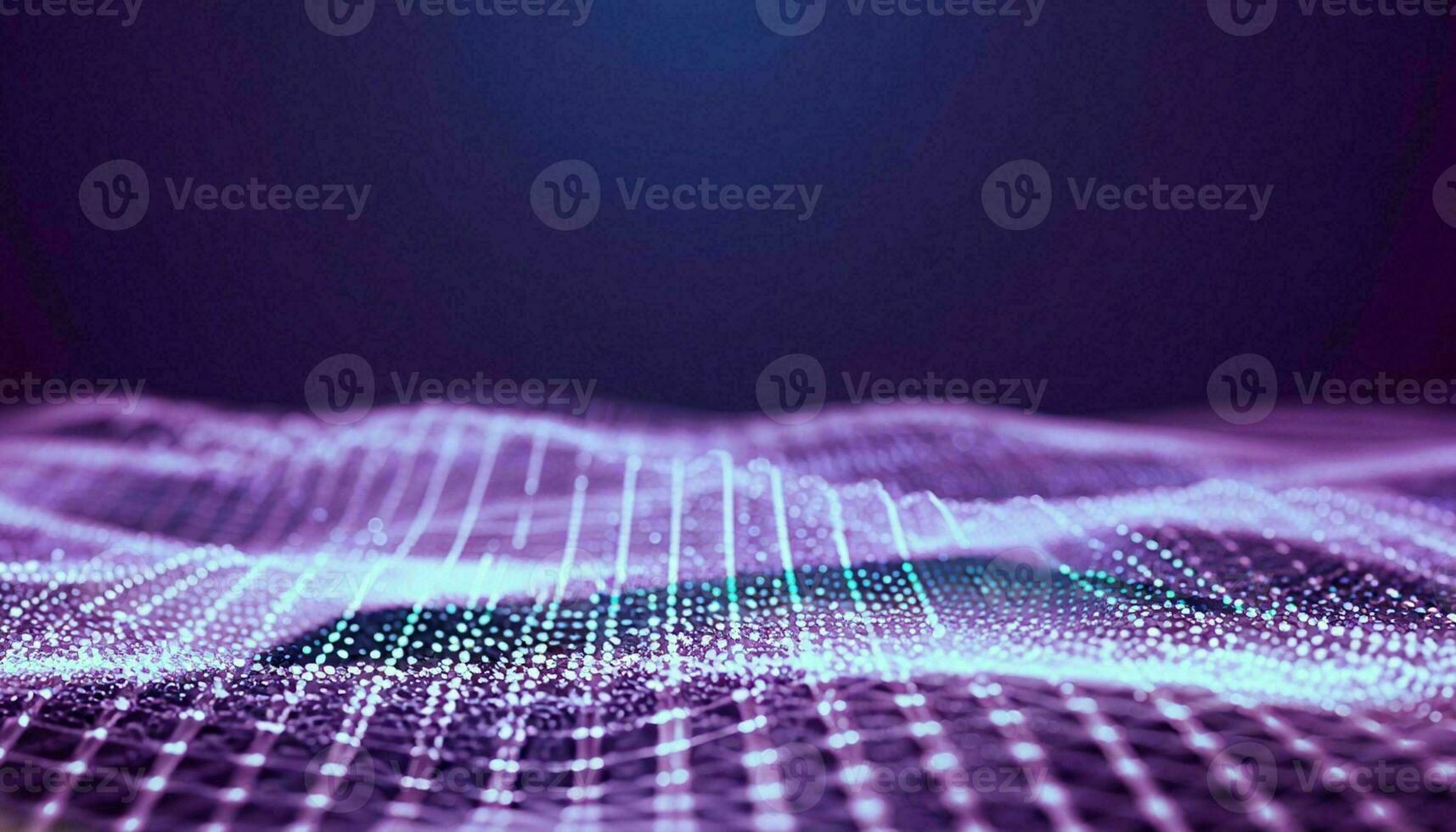 AIGenerative, Data technology abstract futuristic illustration. Low poly shape with connecting dots and lines on dark background. 3D rendering. Big data visualization. photo