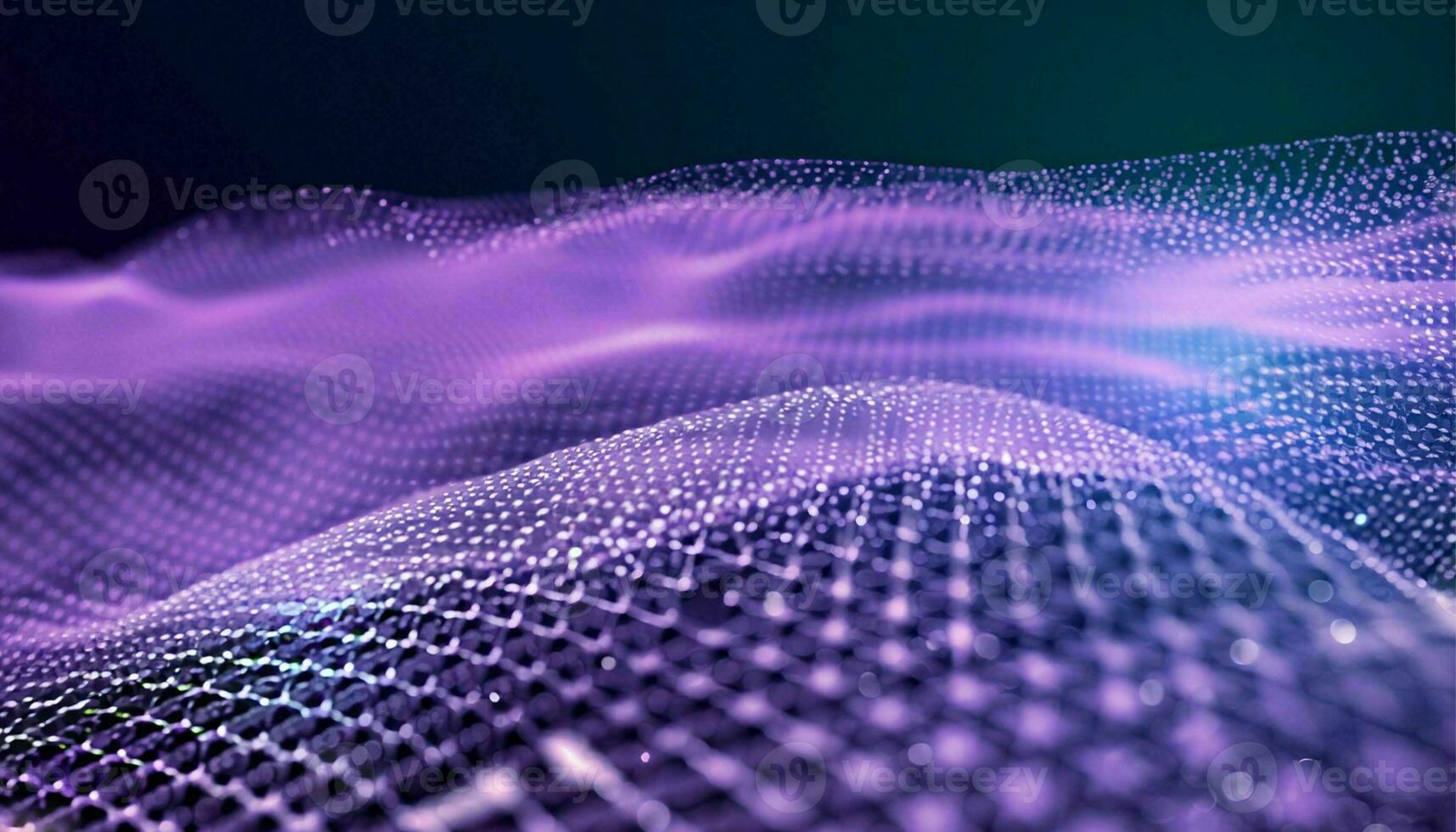 AIGenerative, Data technology abstract futuristic illustration. Low poly shape with connecting dots and lines on dark background. 3D rendering. Big data visualization. photo