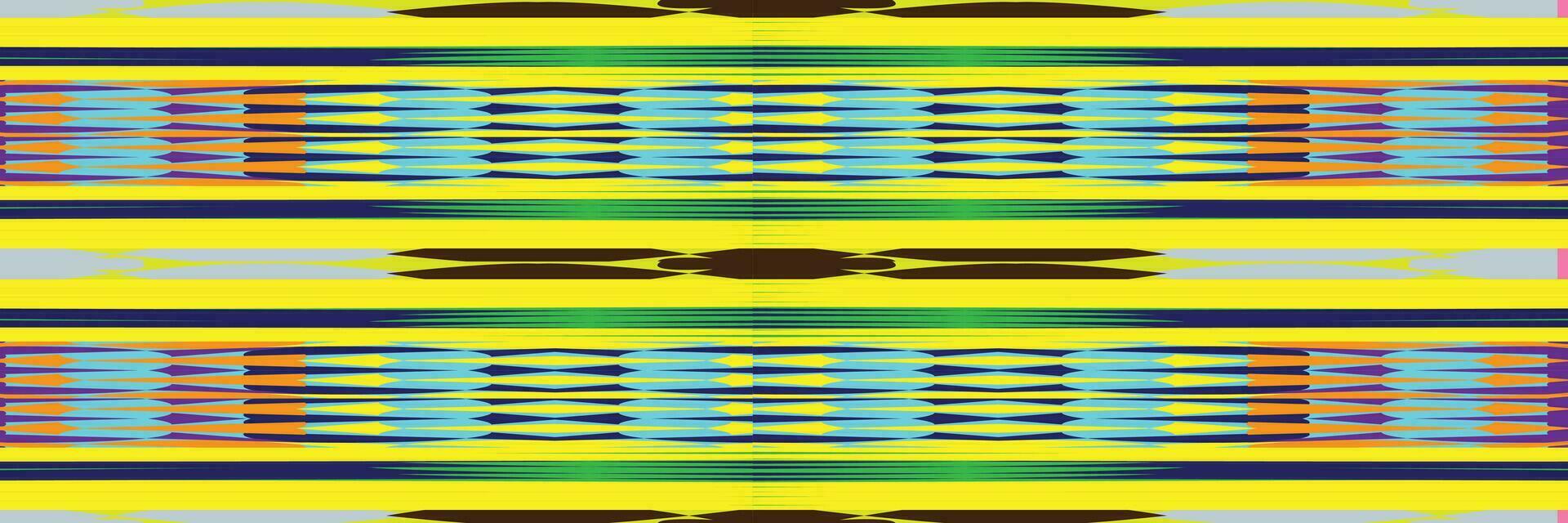 Sari indian seamless pattern. Tribal art border abstract print. Ethnic ornament.  Repeating background texture. Fabric, cloth design vector