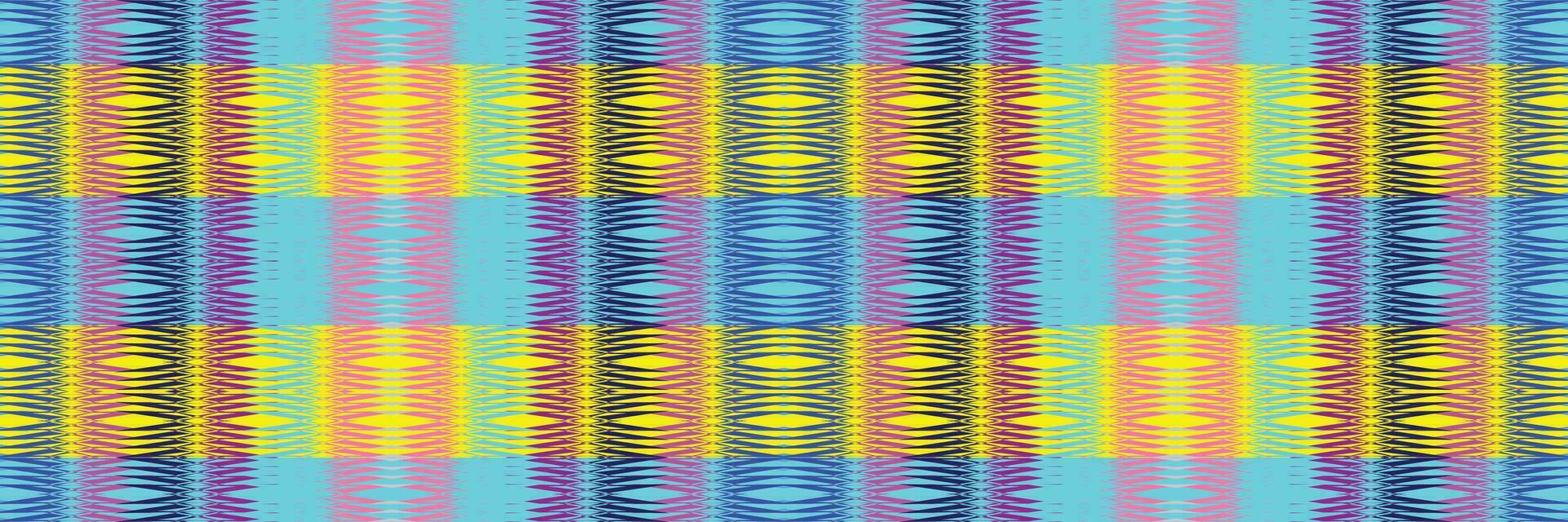 Sari indian seamless pattern. Tribal art border abstract print. Ethnic ornament.  Repeating background texture. Fabric, cloth design vector