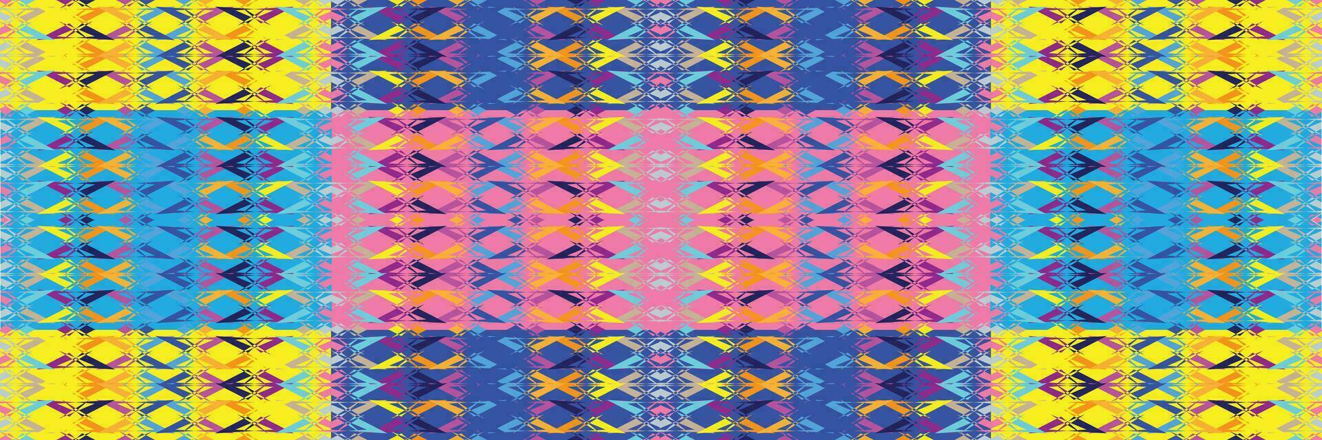 Sari indian seamless pattern. Tribal art border abstract print. Ethnic ornament.  Repeating background texture. Fabric, cloth design vector
