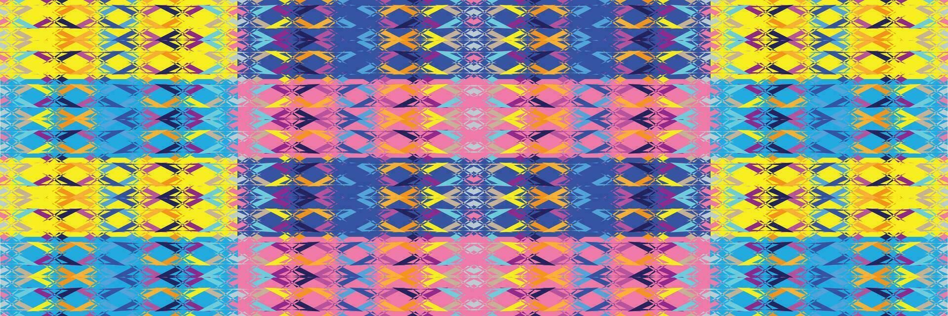 Sari indian seamless pattern. Tribal art border abstract print. Ethnic ornament.  Repeating background texture. Fabric, cloth design vector