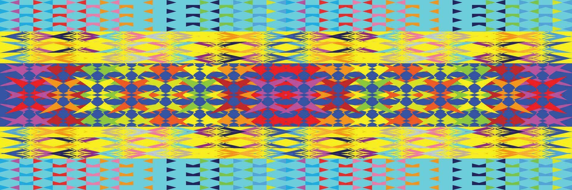 Sari indian seamless pattern. Tribal art border abstract print. Ethnic ornament.  Repeating background texture. Fabric, cloth design vector