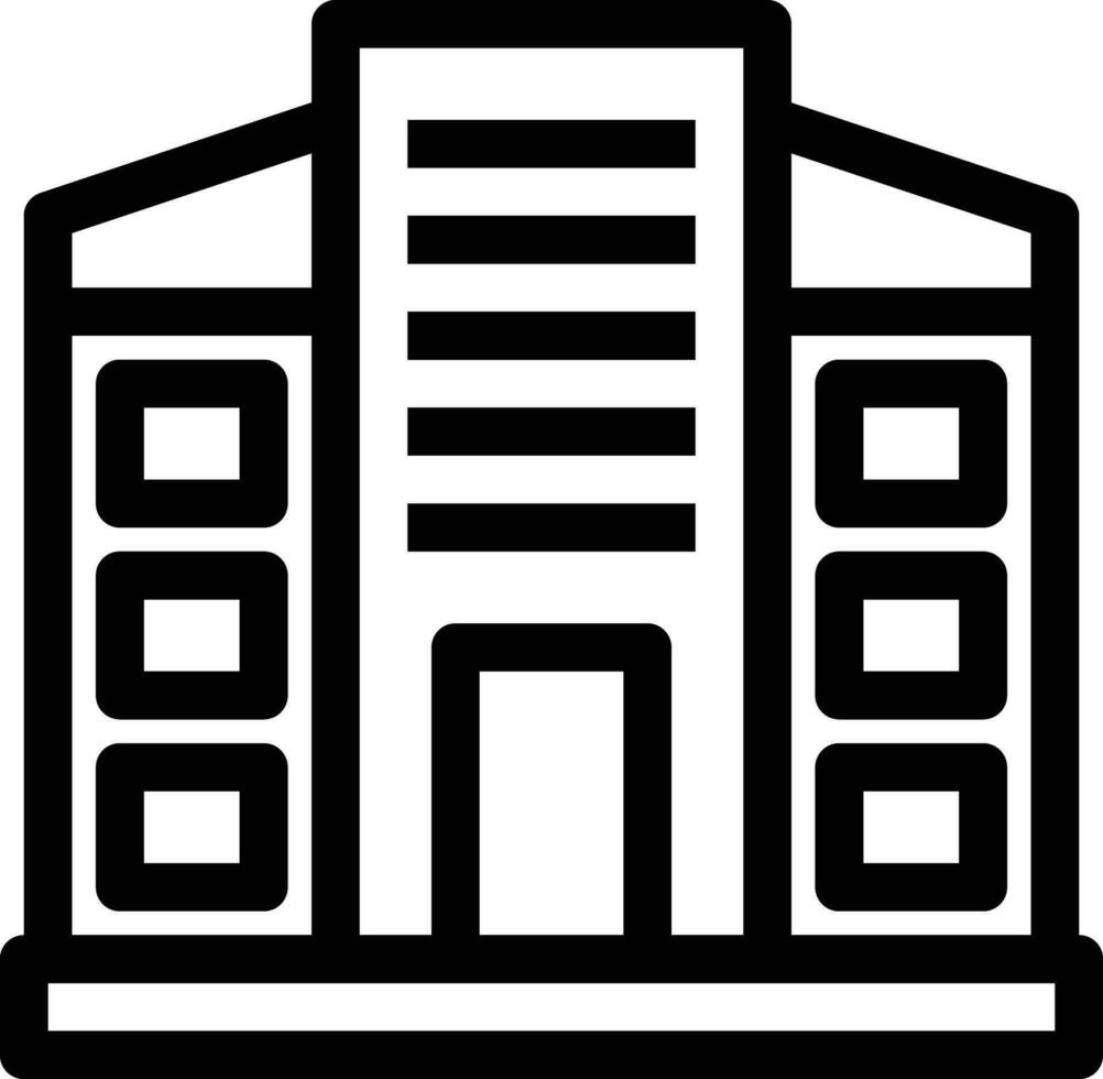 building line icon for download vector