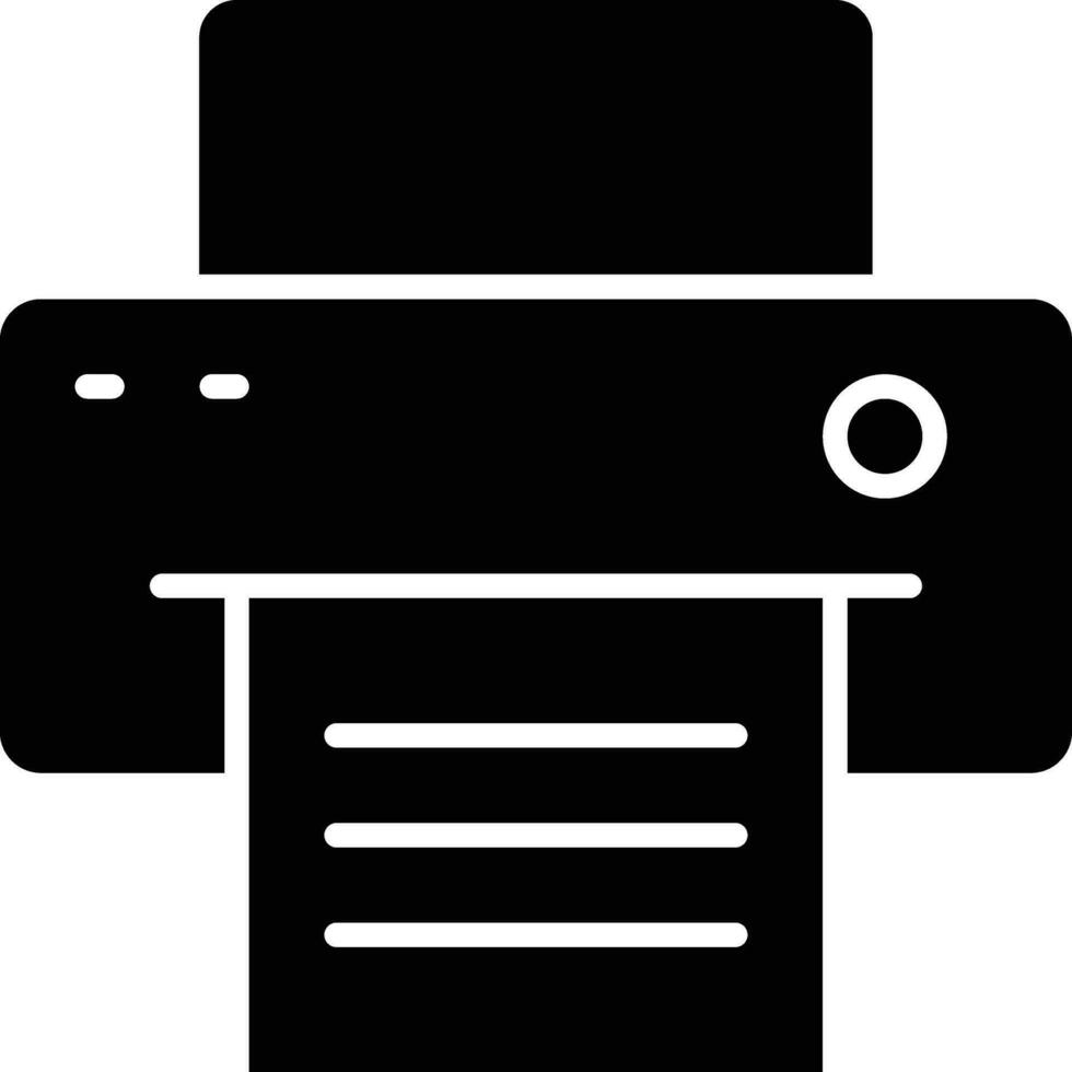 printer free icon vector