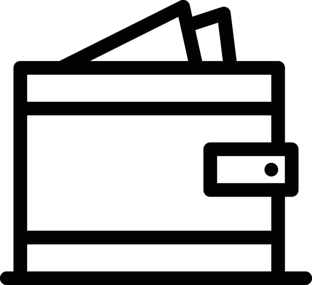 wallet free icon vector