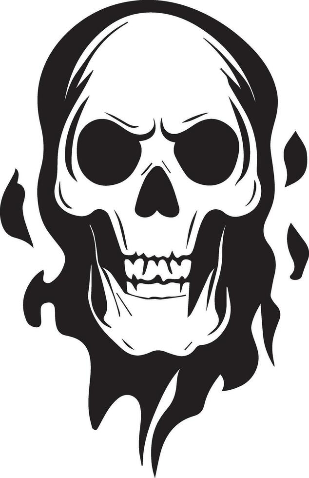 Satan Vector tattoo design illustration black color