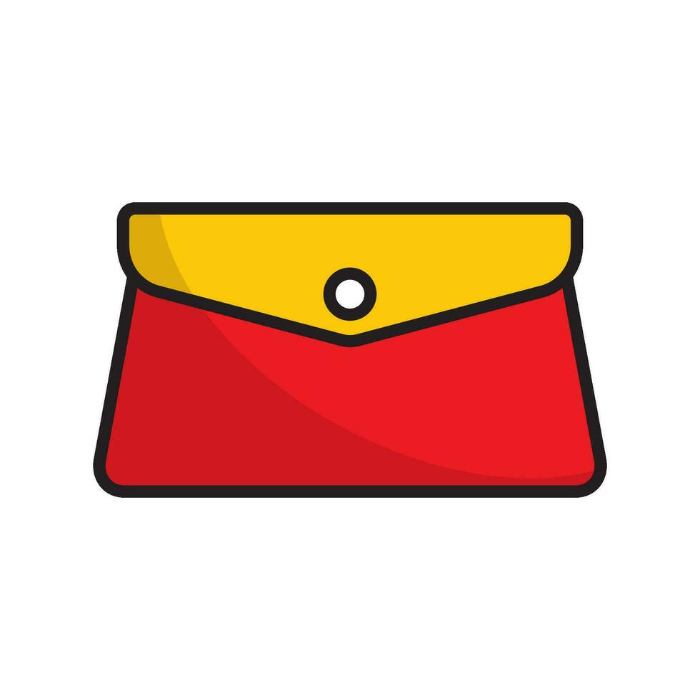 Clutch bag icon vector design templates simple and modern
