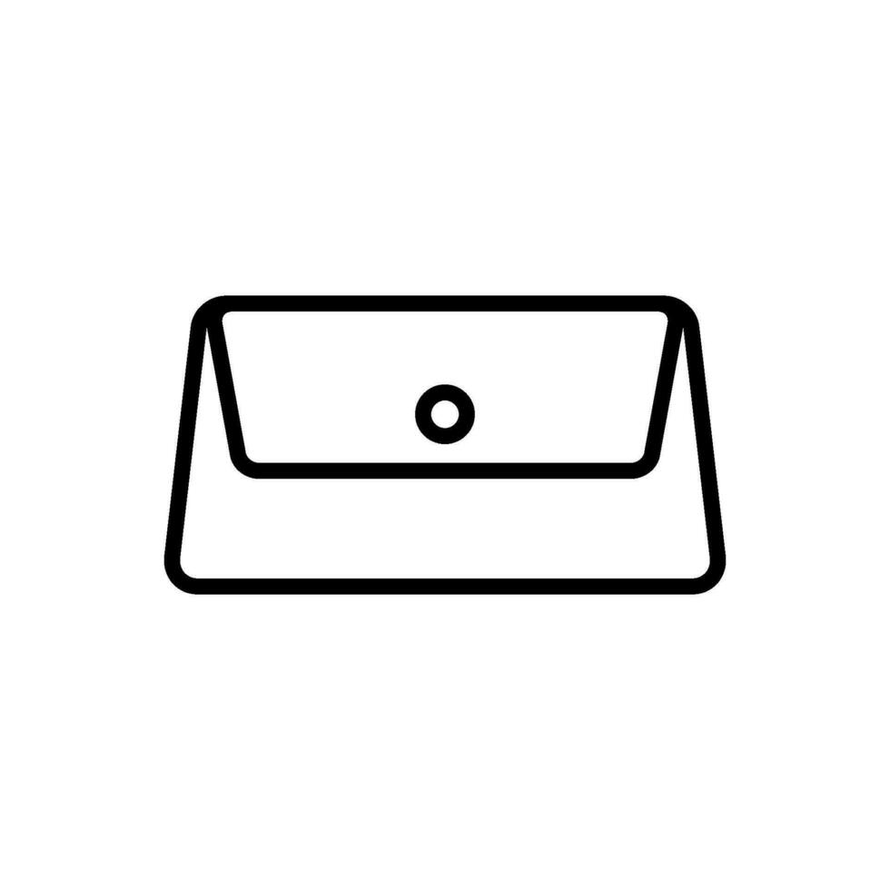 Clutch bag icon vector design templates simple and modern