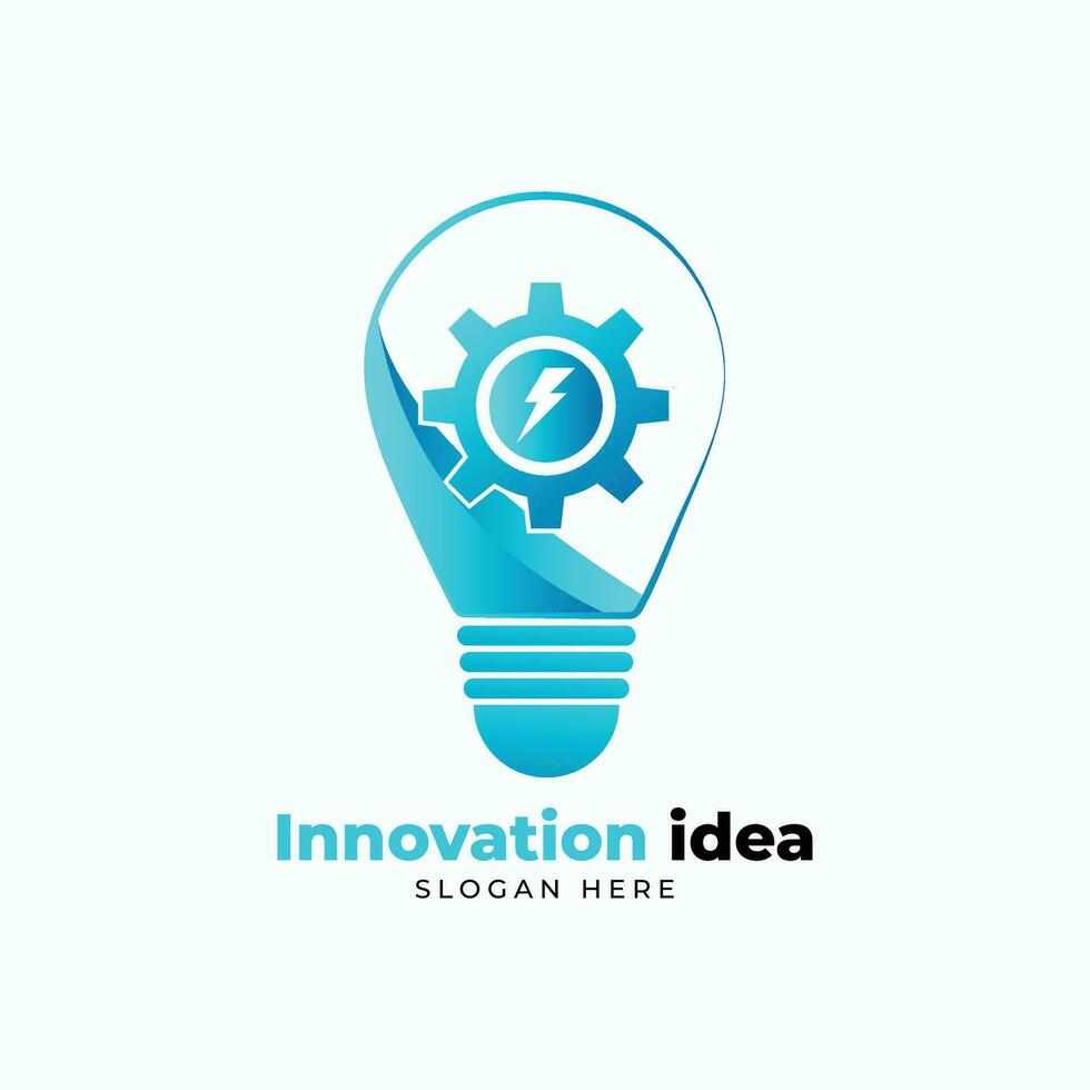 Innovation logo design vector template