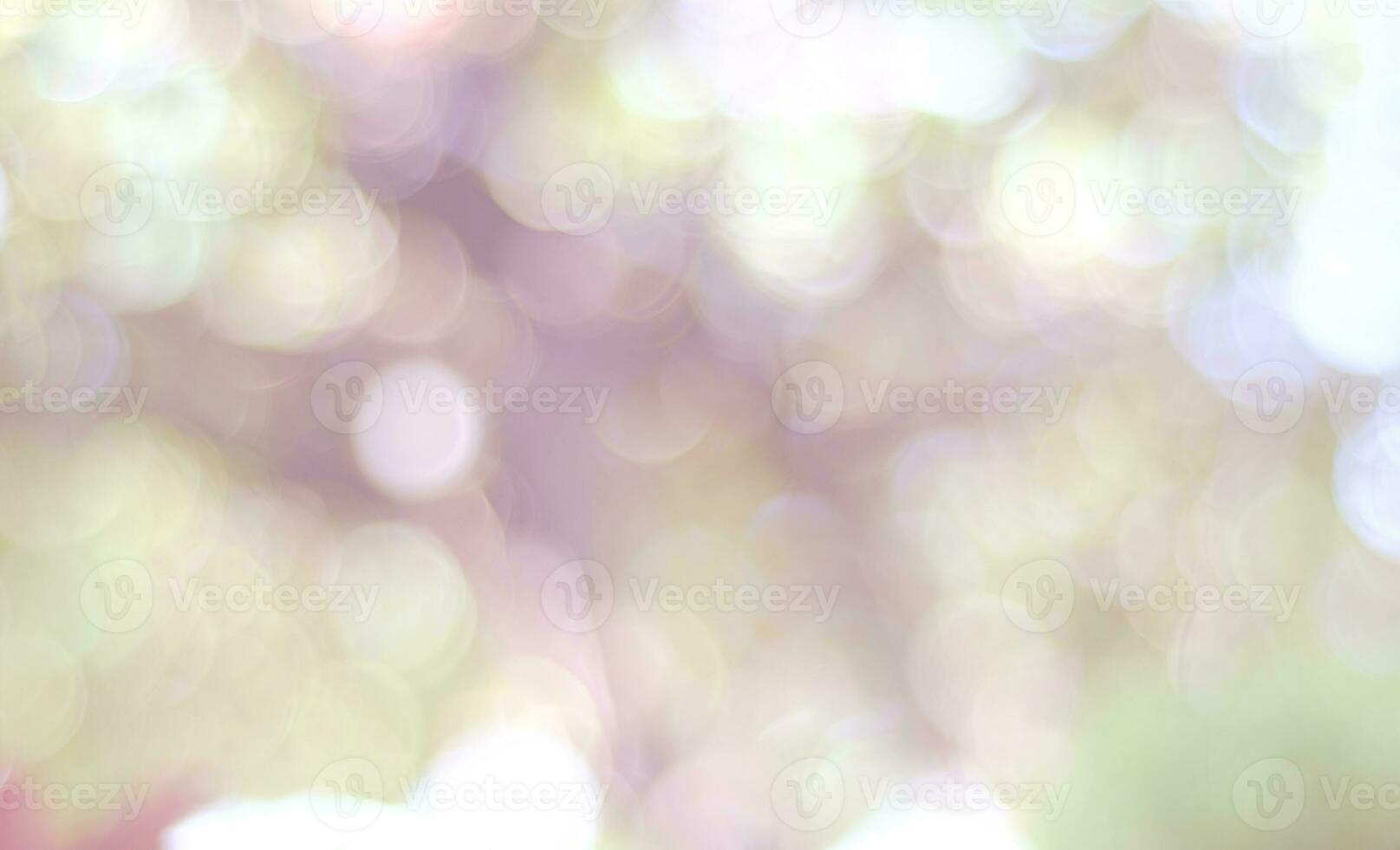 Abstract bokeh pastel background. Bokeh light, shimmering blur spot lights on multicolored abstract background photo