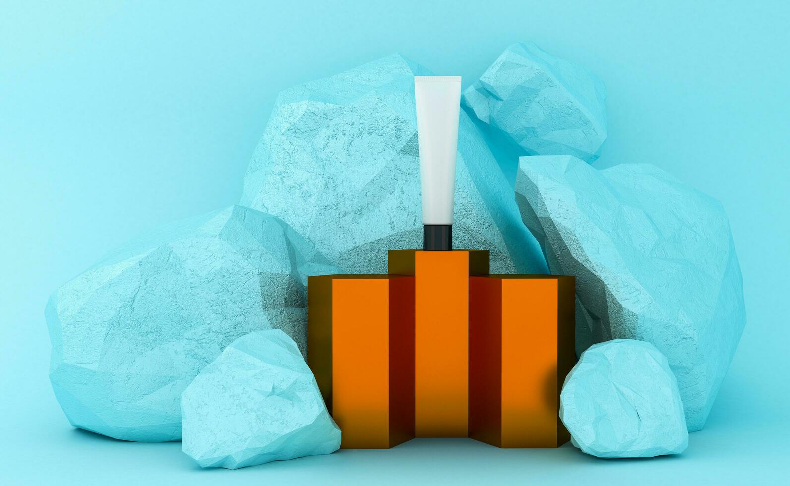 Display background for Cosmetic product presentation. photo