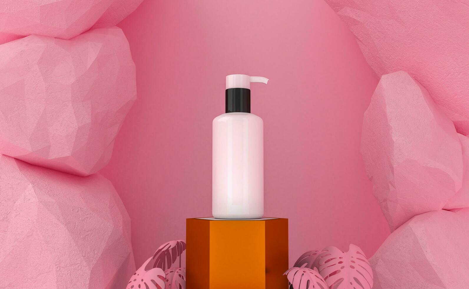 Display background for Cosmetic product presentation. photo
