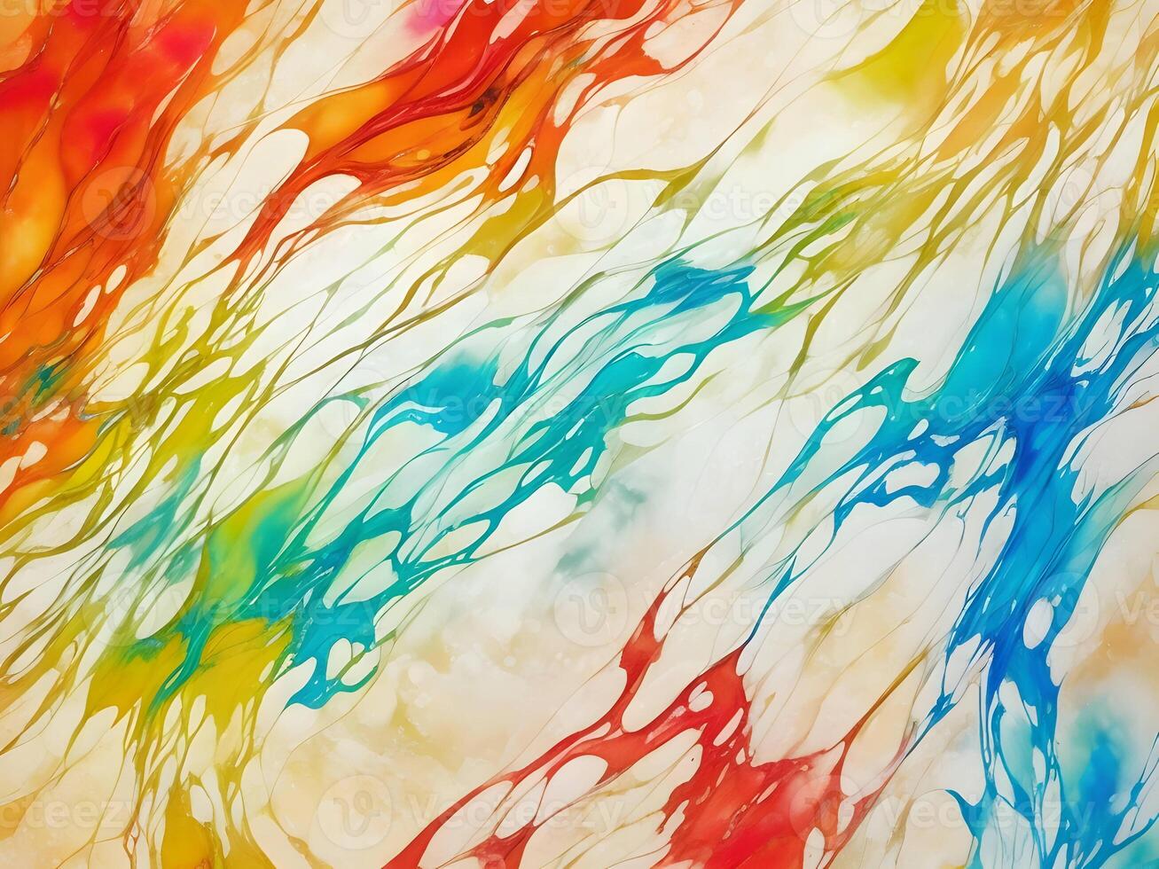 marble ink abstract art from exquisite original painting for abstract background. . photo