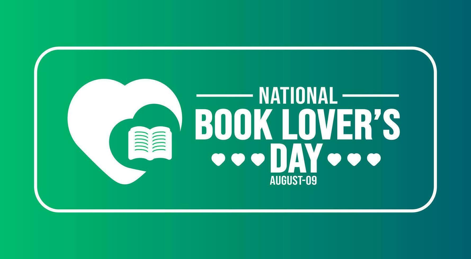 Book Lovers Day background template. Holiday concept. background, banner, placard, card, and poster design template with text inscription and standard color. vector illustration.