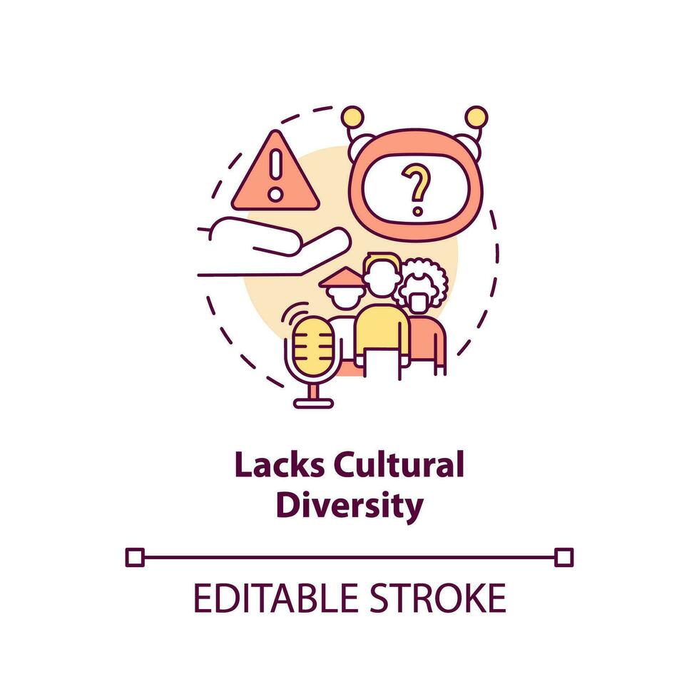 Set of 2D multicolor icons representing AI in education concepts, pack of isolated vector illustrations.