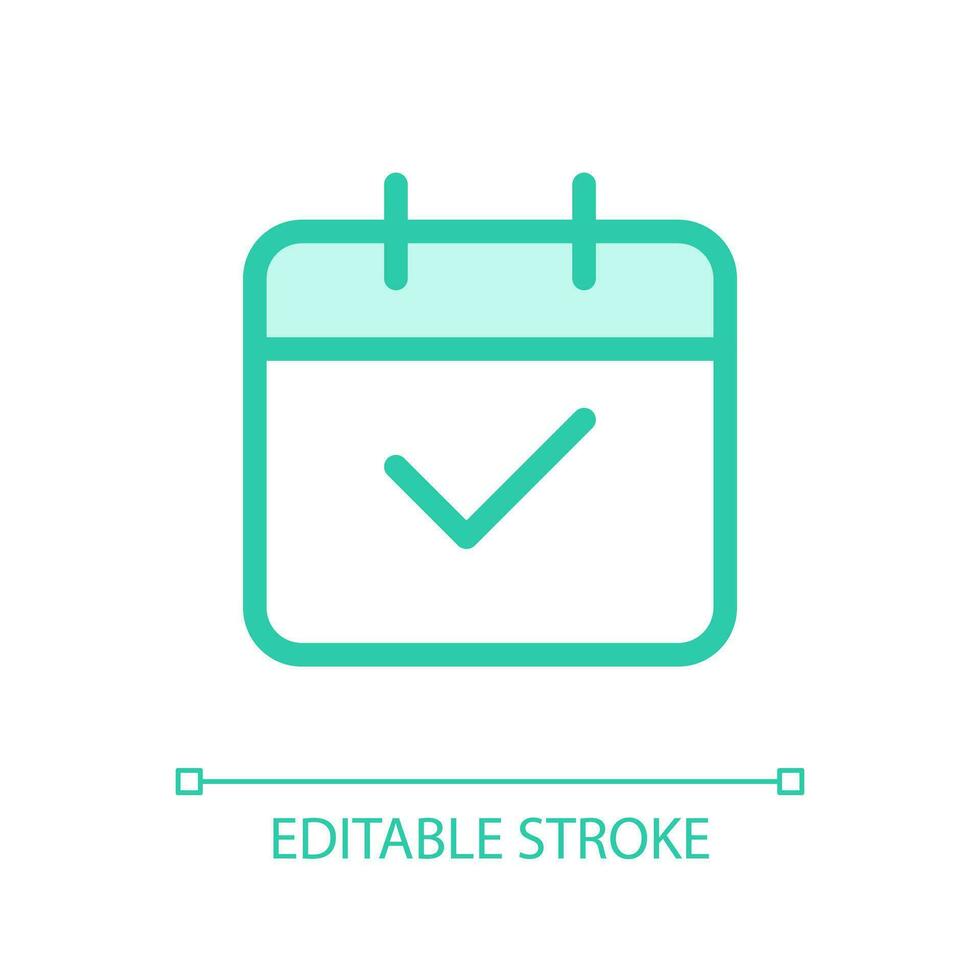 Calendar pixel perfect glassmorphism ui icon. Planning events. Daily schedule. Color filled line element with transparency. Vector pictogram in glass morphism style. Editable stroke