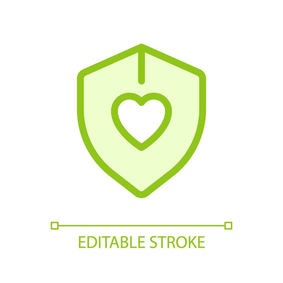 Health insurance pixel perfect glassmorphism ui icon. Medical coverage. Color filled line element with transparency. Vector pictogram in glass morphism style. Editable stroke