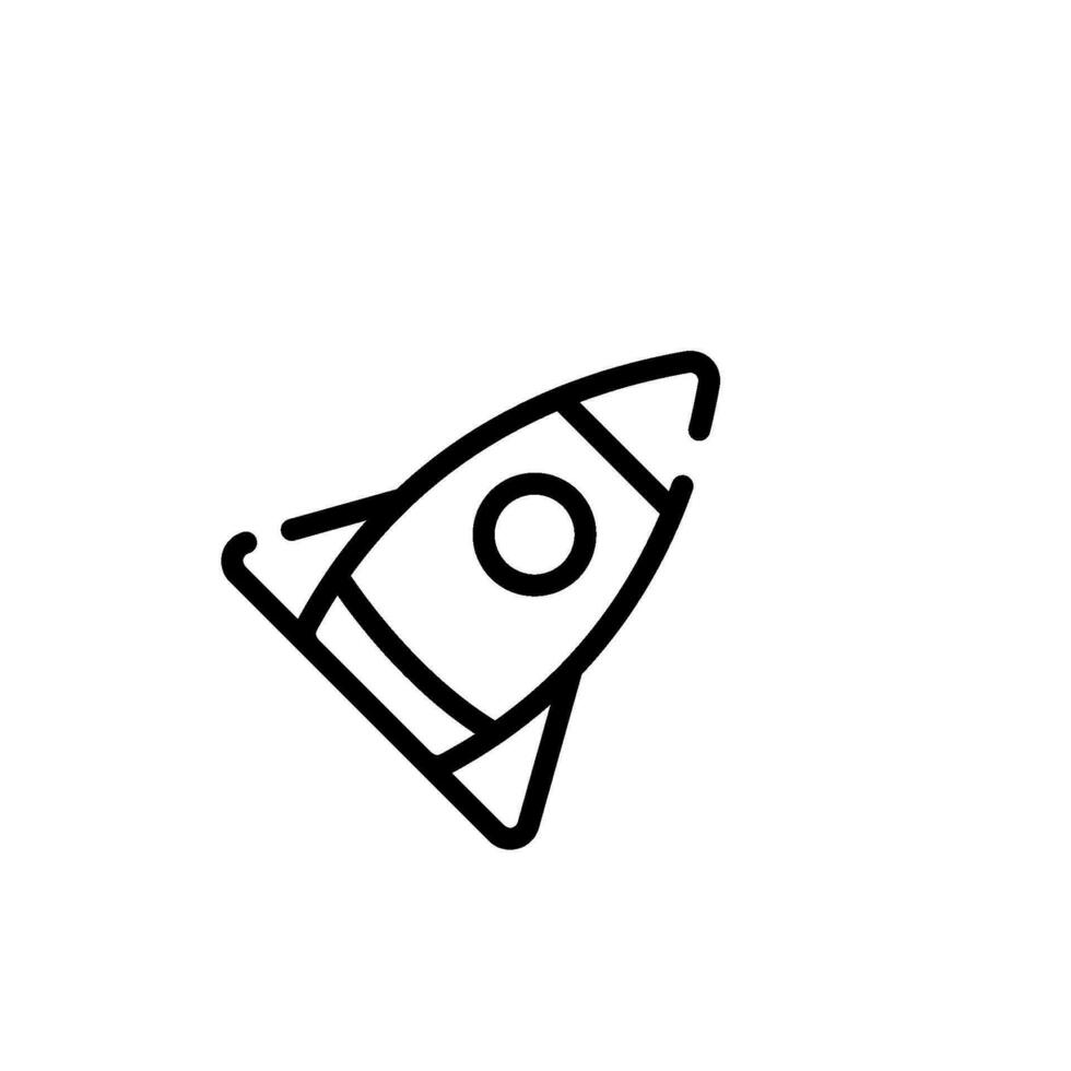 rocket icon sign symbol vector