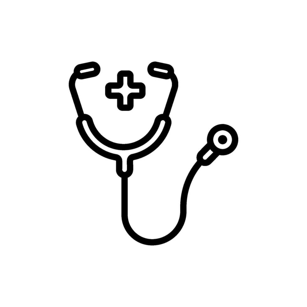 stethoscope icon sign symbol vector