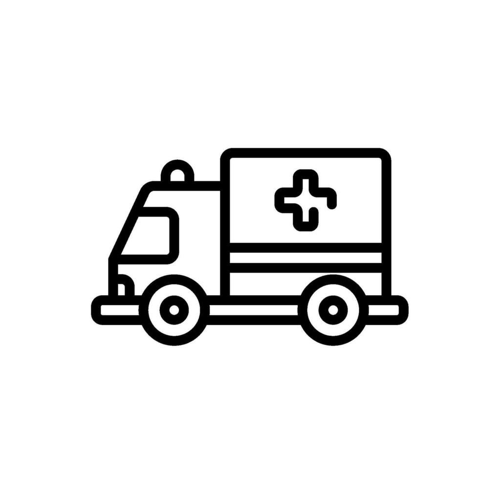 ambulance icon sign symbol vector