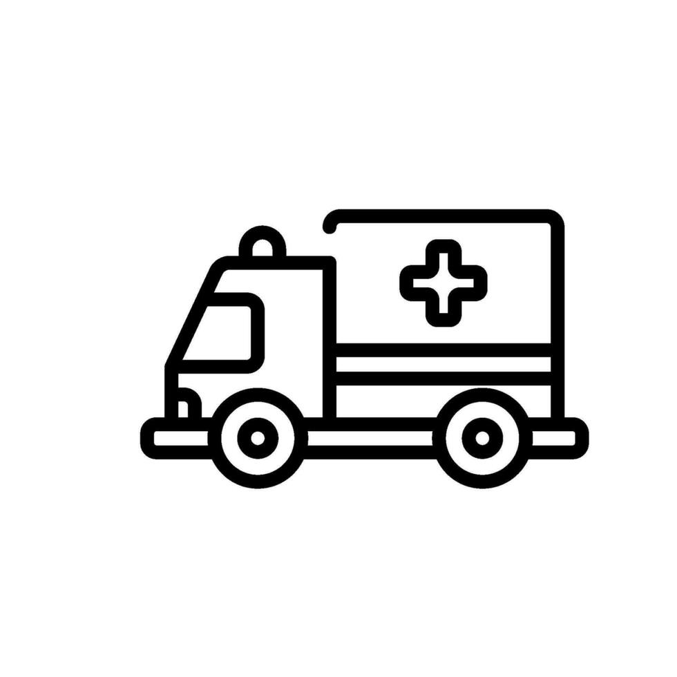 ambulance icon sign symbol vector