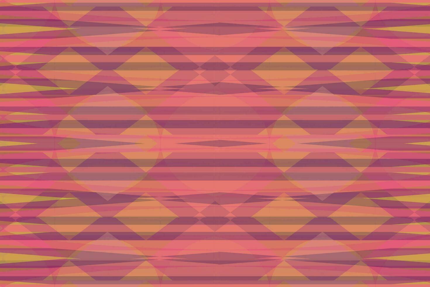 Ethnic zigzag pattern in retro colors, Aztec style seamless vector background