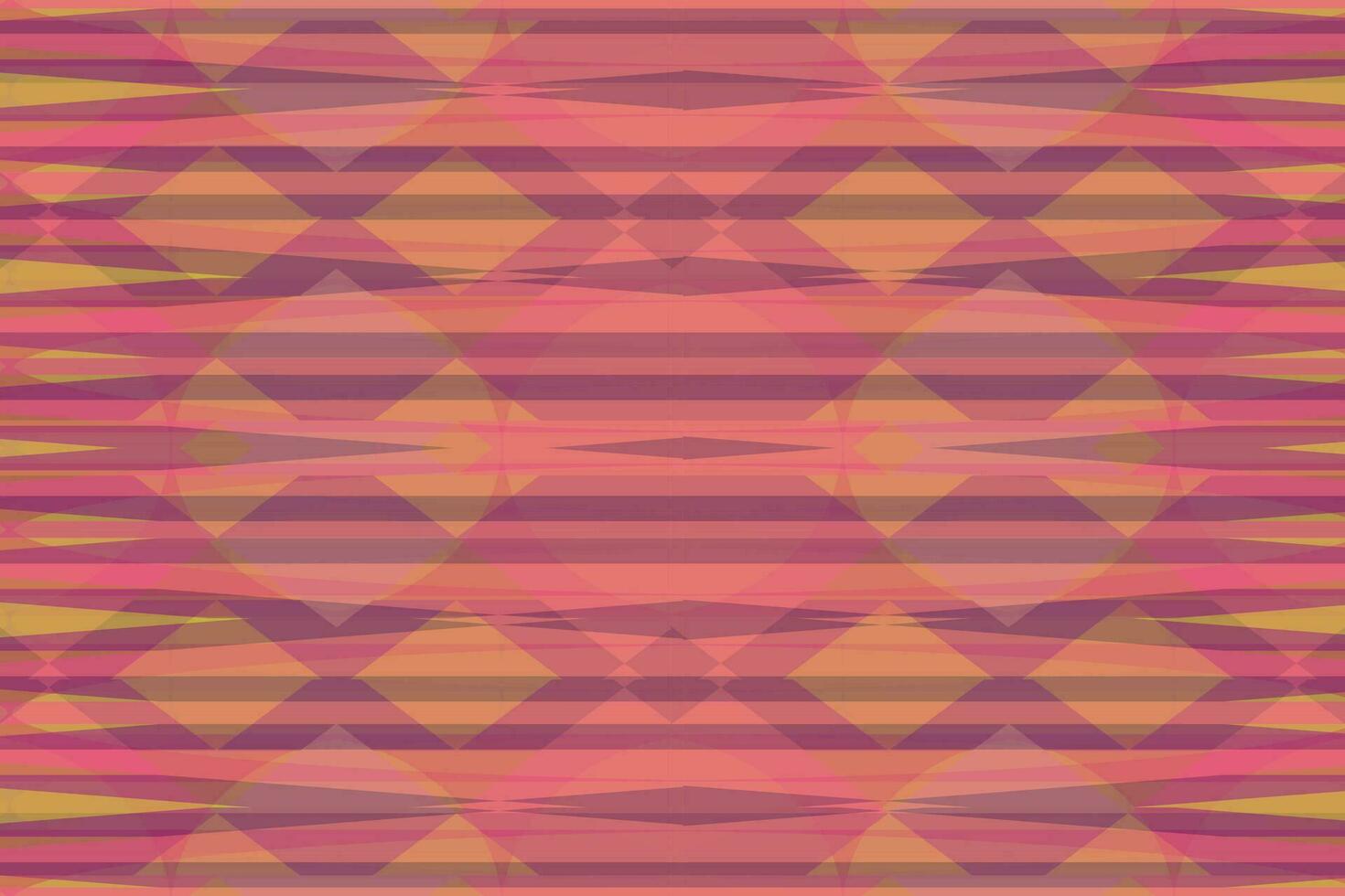 Ethnic zigzag pattern in retro colors, Aztec style seamless vector background